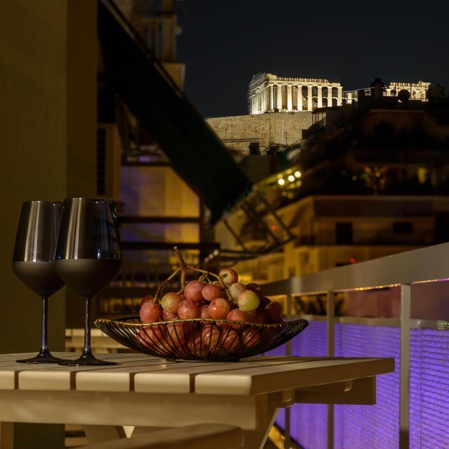 Acropolis Grand Apartment Atenas Exterior foto